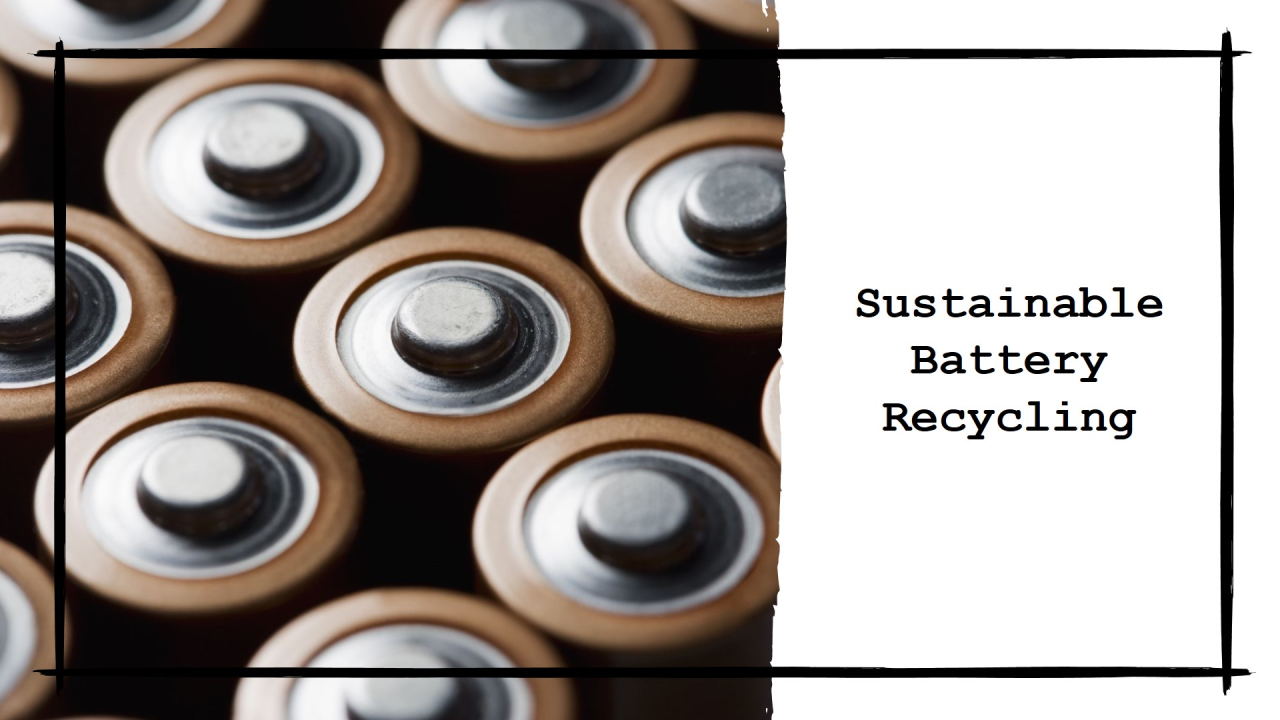 Closed loop battery recycling
